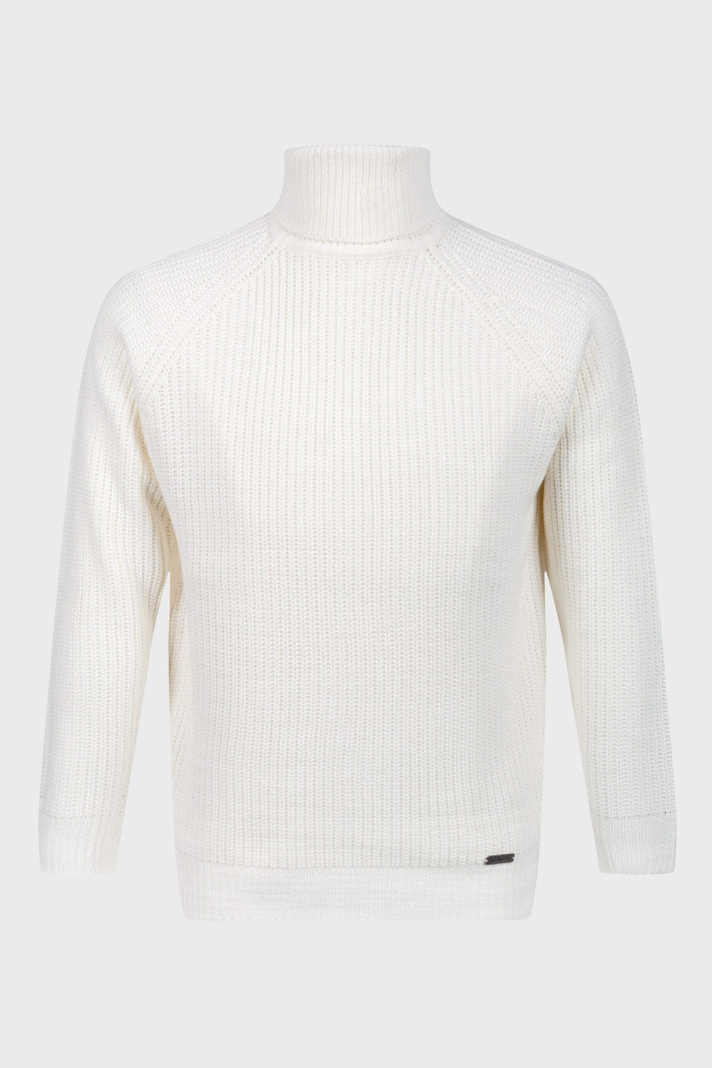 Suéter italiano para hombre 19V69 Blanco Mate