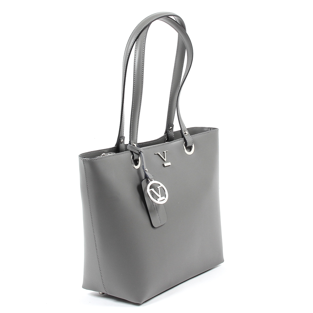 Bolso de mano para mujer V 1969 Italia V009-S RUGA GRIGIO V2