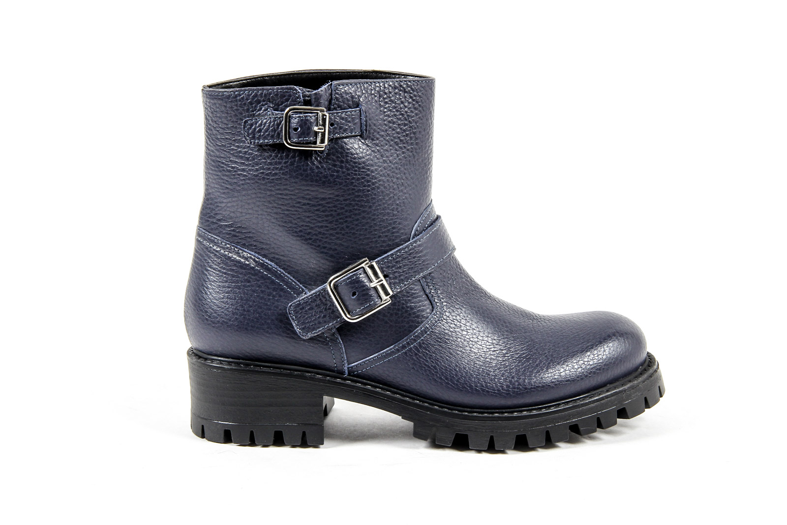 V 1969 Italia Womens Short Boot Blue AMALFI