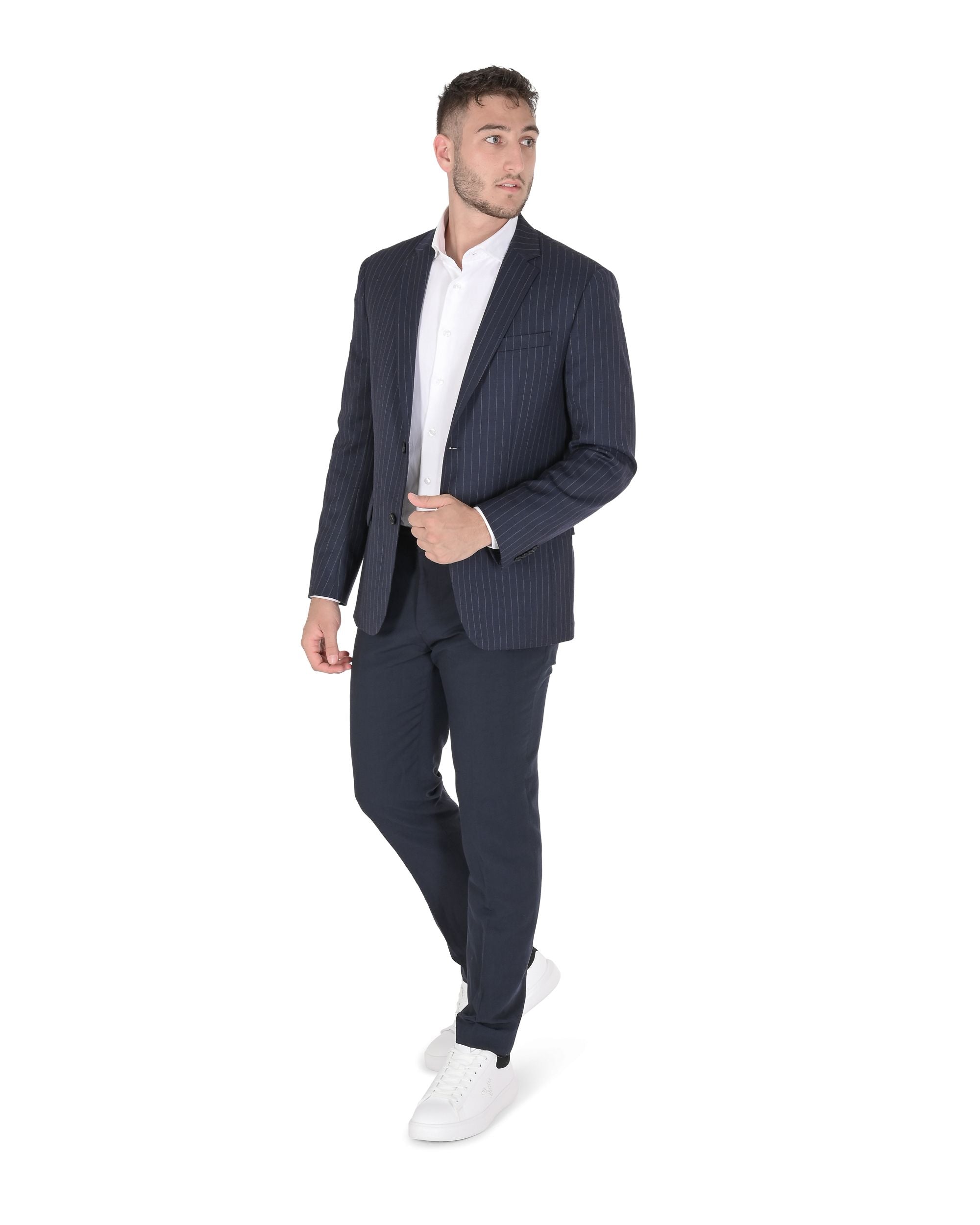 Calvin Klein Mens Blazer Blue K10K102886478