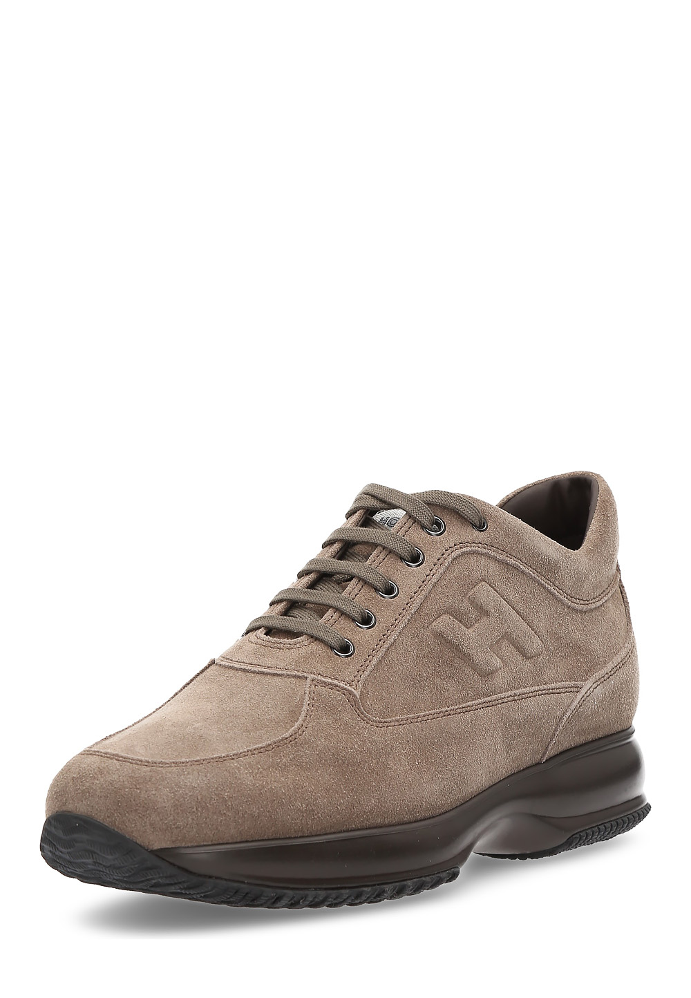 Hogan Mens Sneaker Beige Interactive HXM00N09042AA6D9993