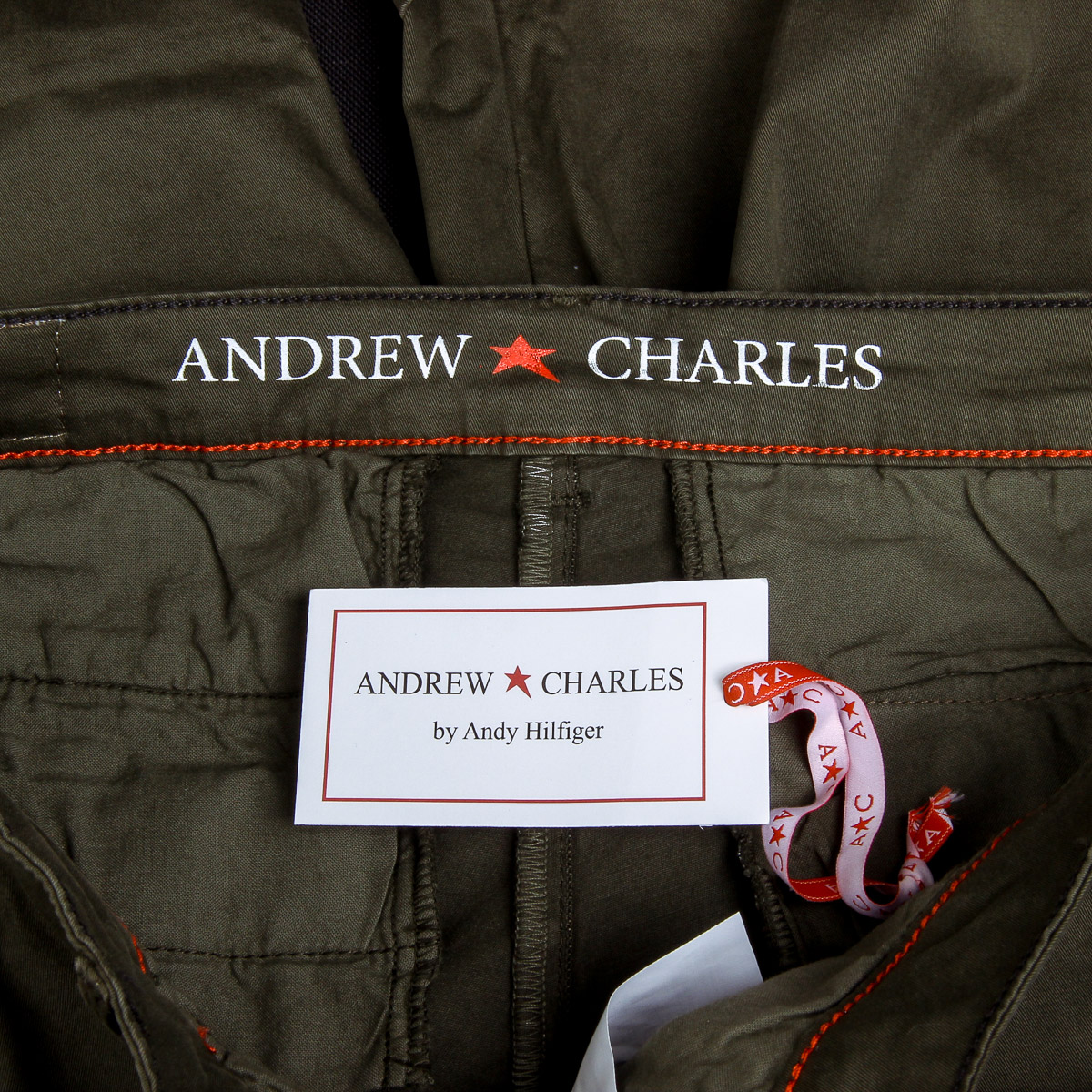 Pantalones cortos Andrew Charles para mujer, color verde SAFIA
