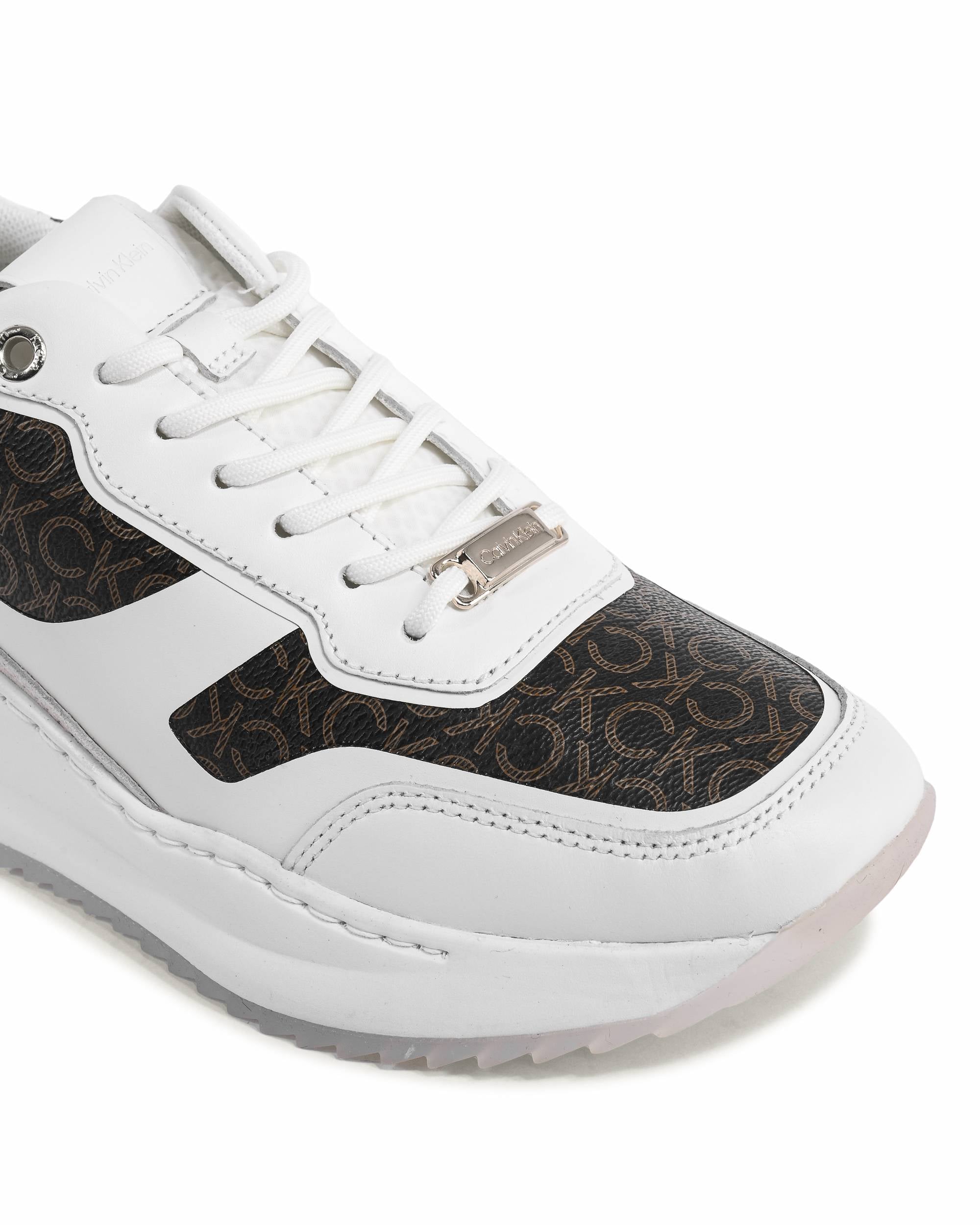 Calvin Klein Womens Sneaker White HW0HW012720K4