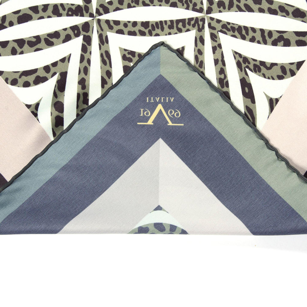 V 1969 Italia Womens Foulard Multicolor VIOLET