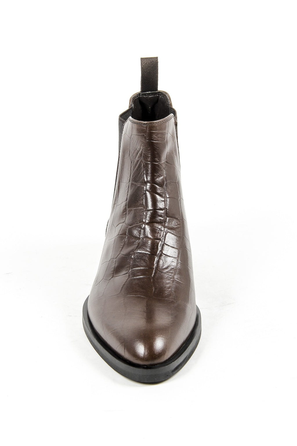 Botín de mujer V 1969 Italia B1578 COCCO CASHMERE BROWN