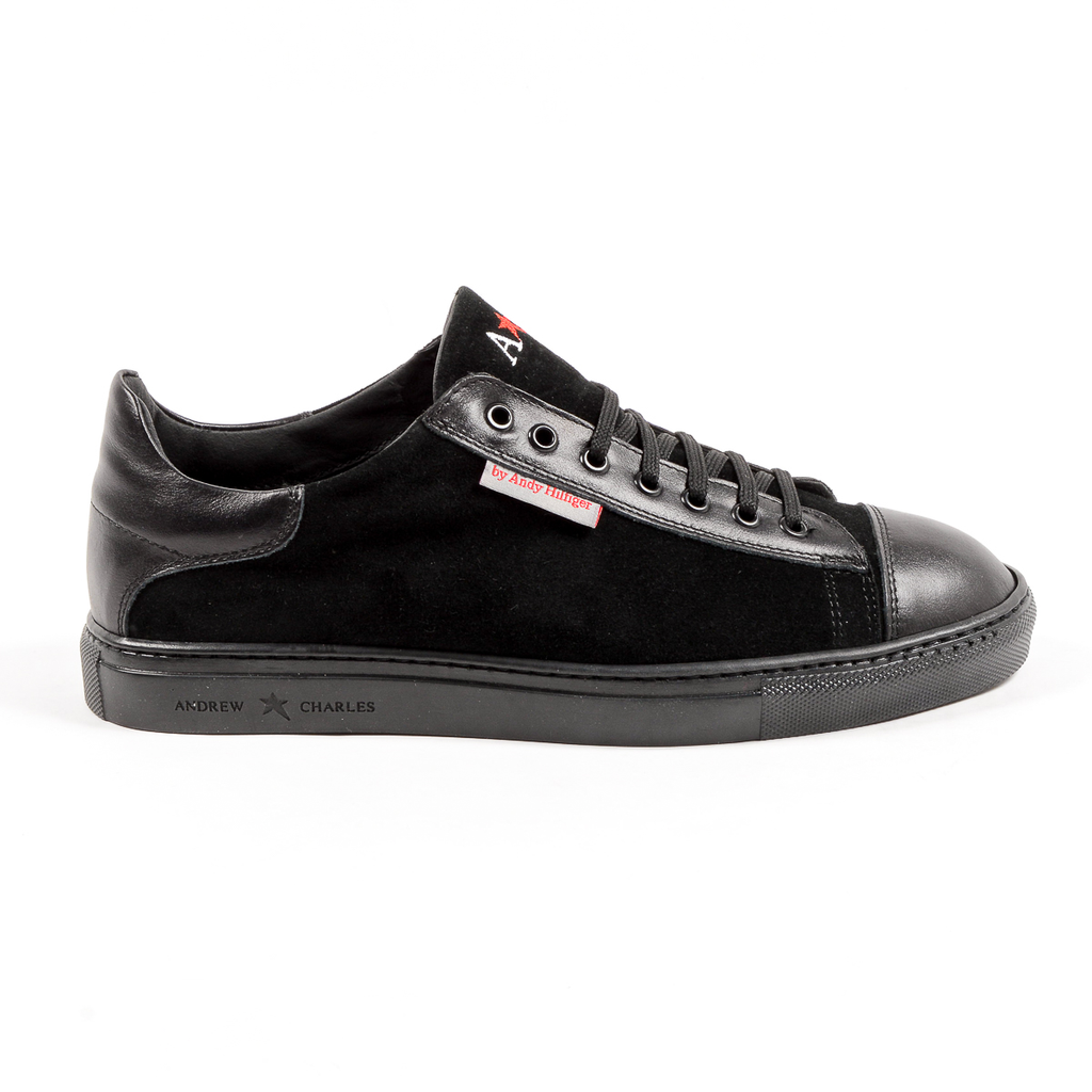 Andrew Charles Mens Sneaker Black TOM