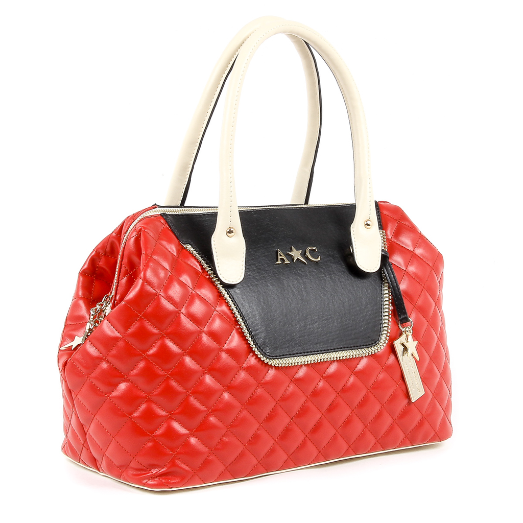 Andrew Charles Womens Handbag Red DALYA