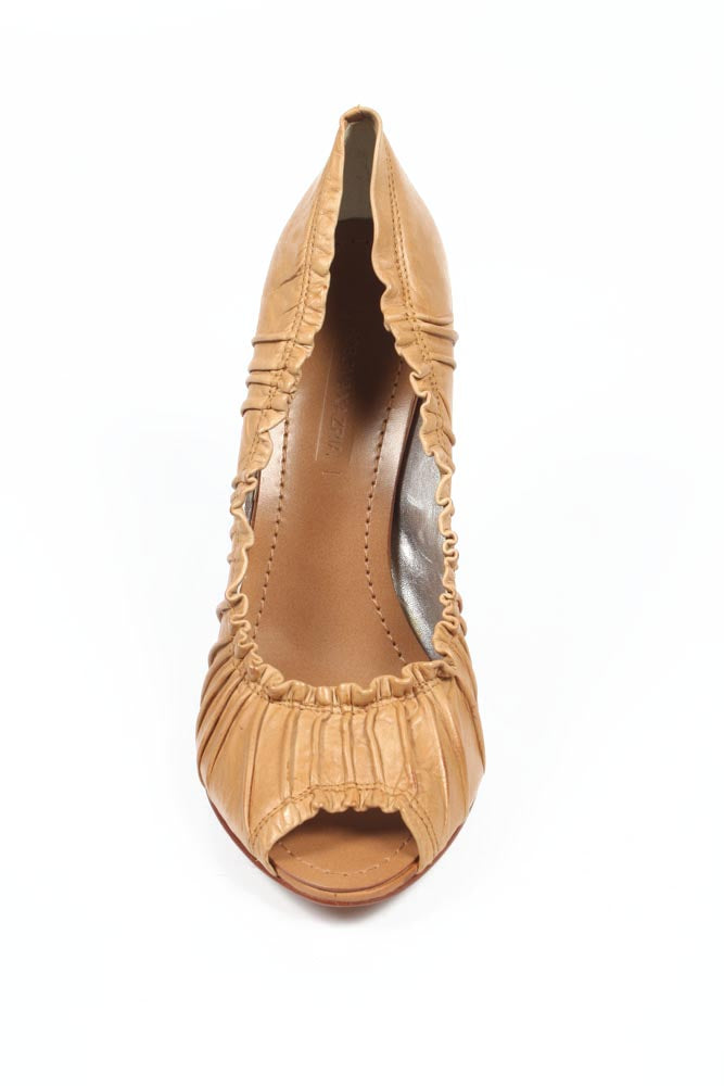 Zapatos de salón Max Azria para mujer con punta abierta MA-IDALINA RUST