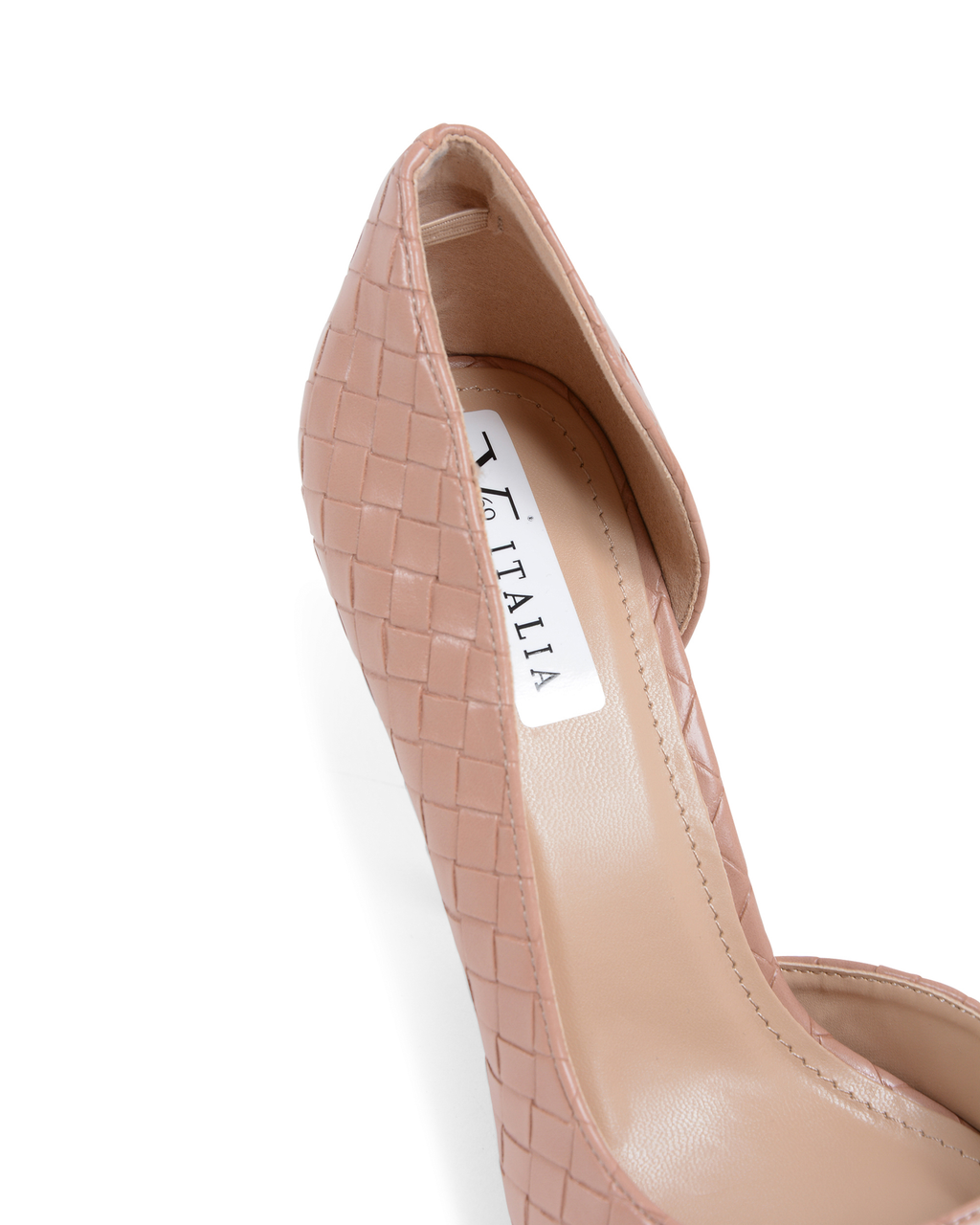 19V69 Italia - Zapatos de salón abiertos para mujer, color rosa, V81858 PINK