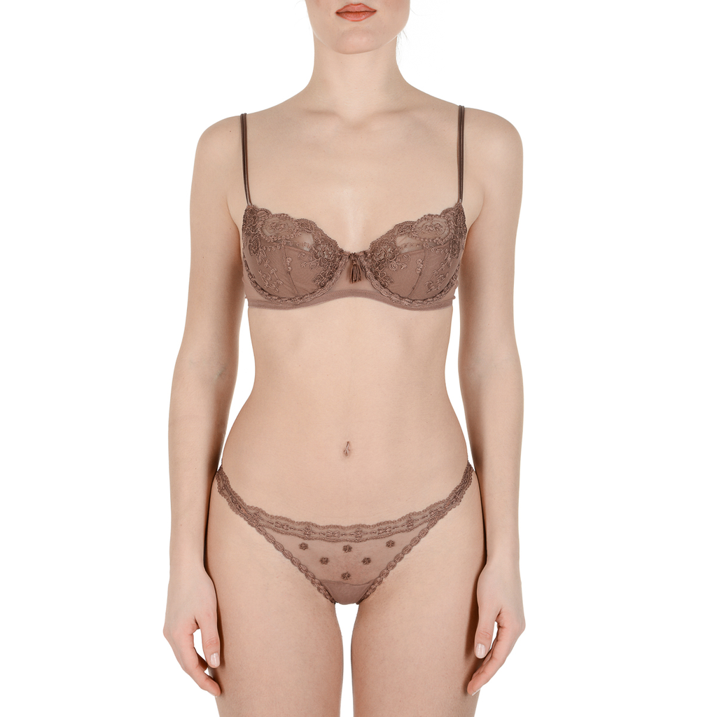 La Perla Top Womens Slip Brown