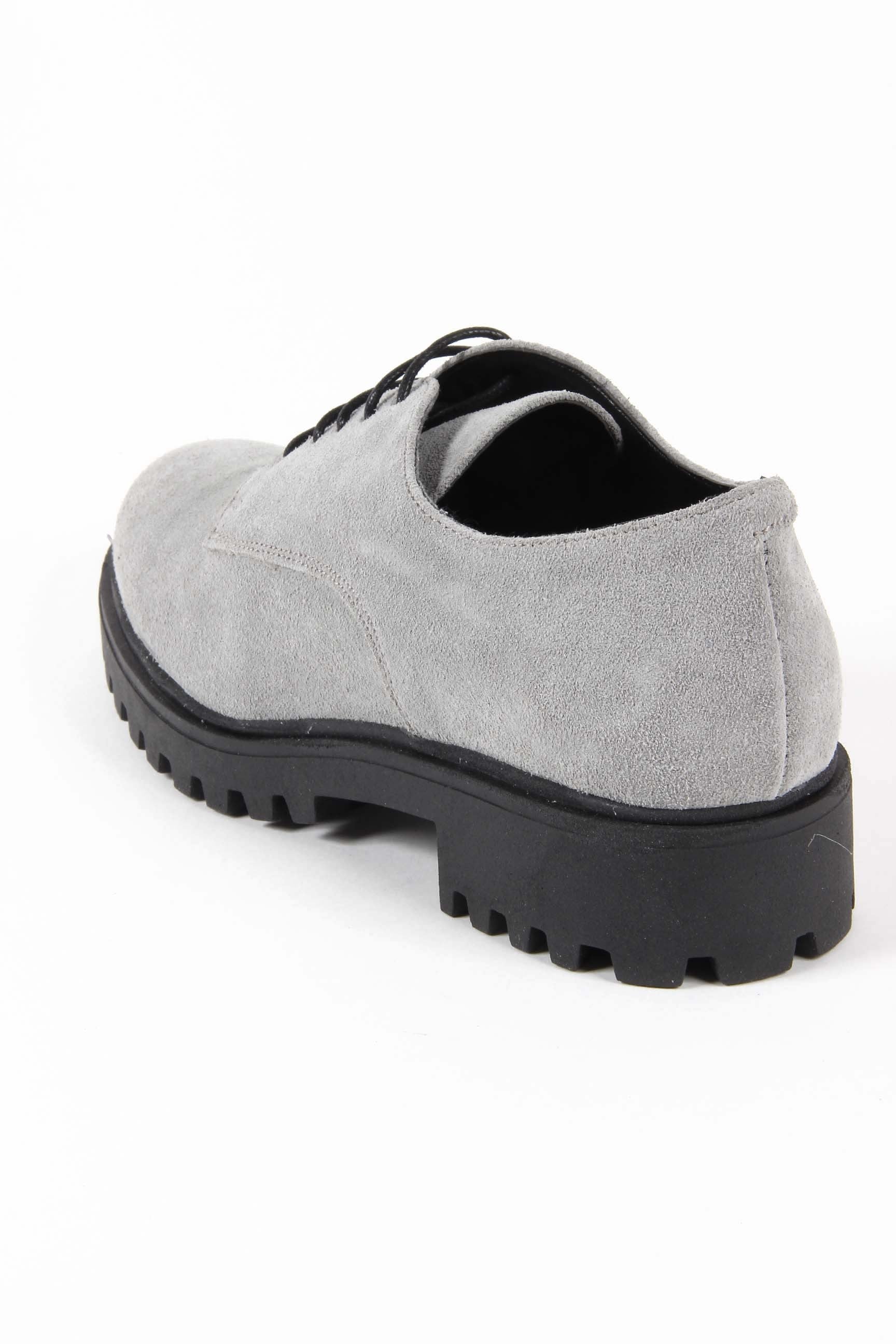 V 1969 Italia Zapato con cordones para mujer C01 CAMOSCIO GRIGIO
