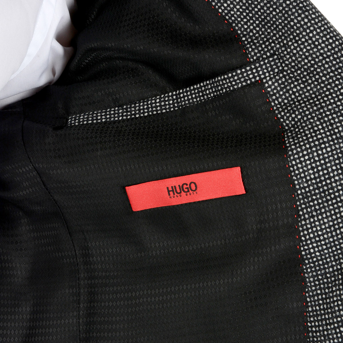 Chaqueta Hugo Boss para hombre de manga larga gris RAYE