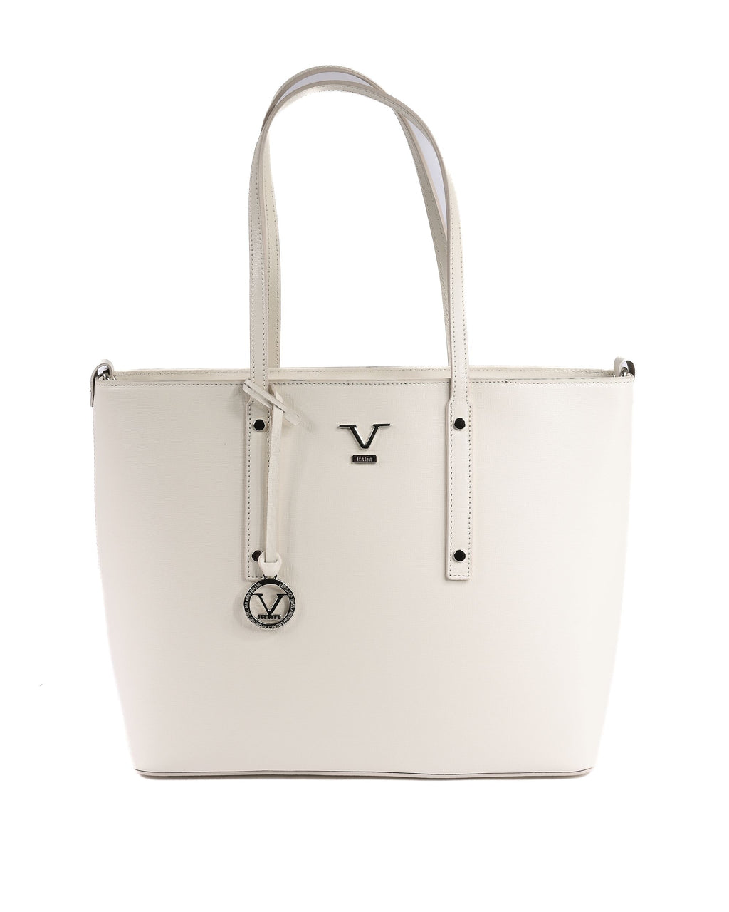 Bolso de mano para mujer V Italia CB1070 SAFFIANO LATTE