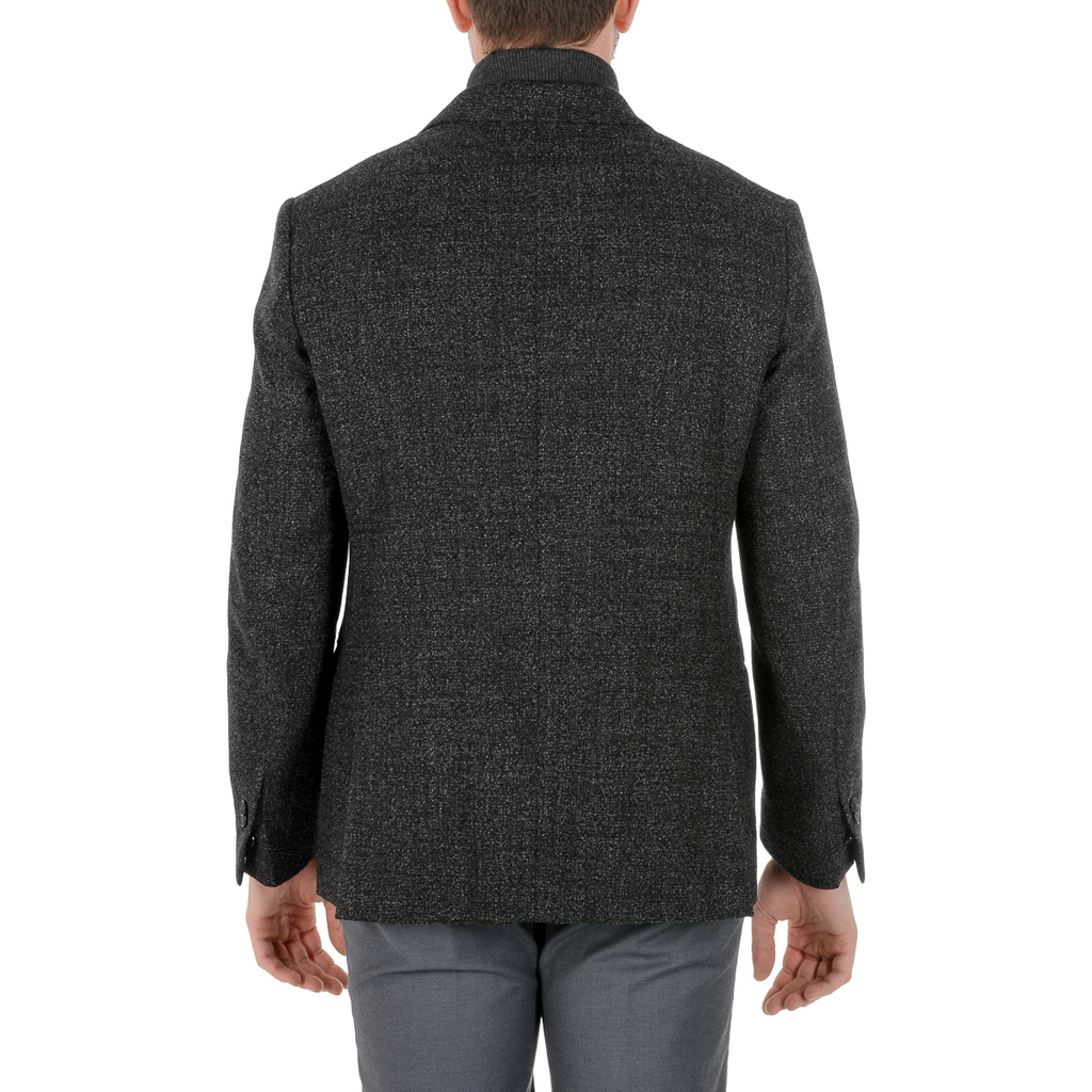 Corneliani Mens Jacket Long Sleeves Dark Grey