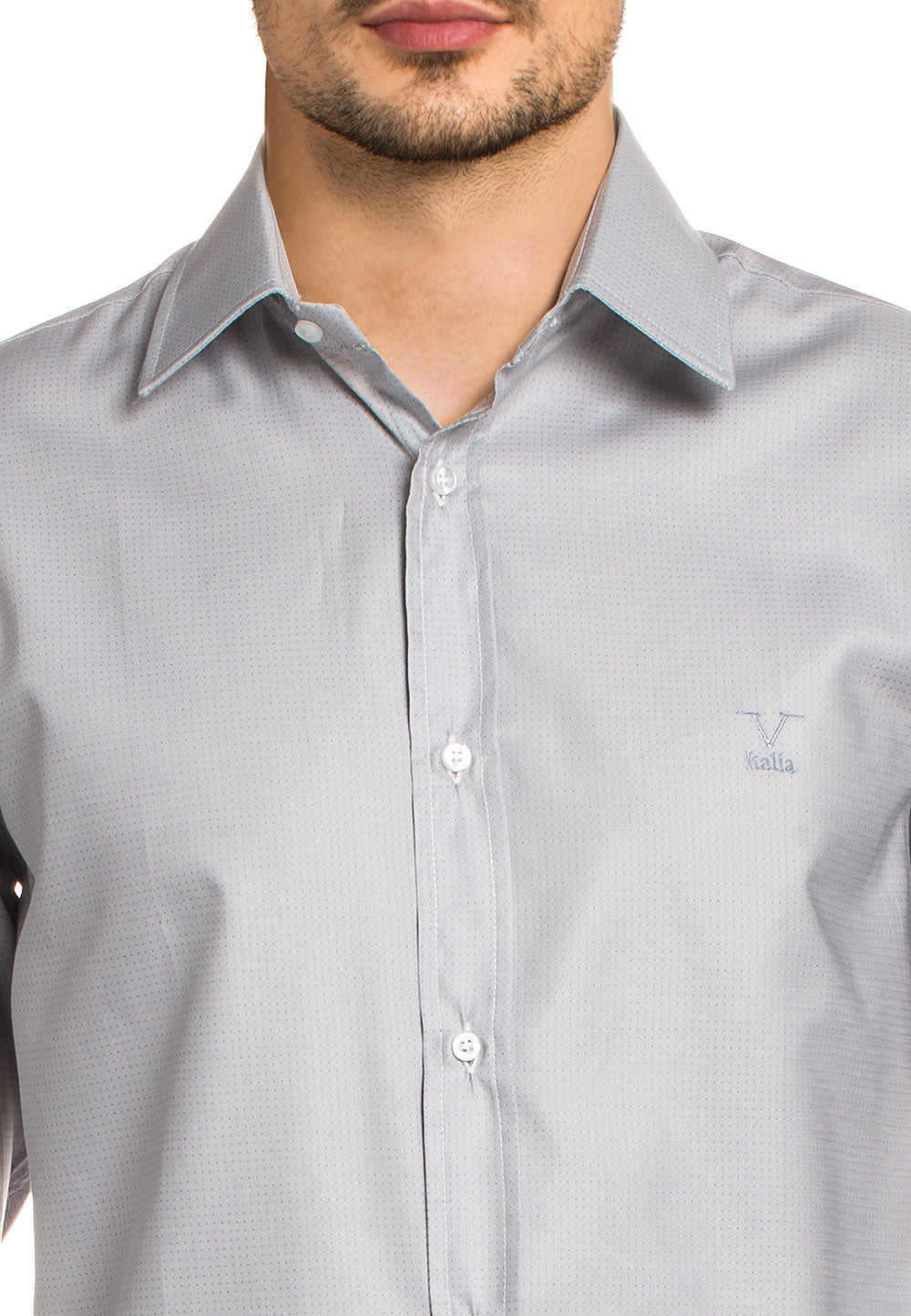 Camisa clásica moderna de corte V 1969 Italia para hombre, 377 ART. 05