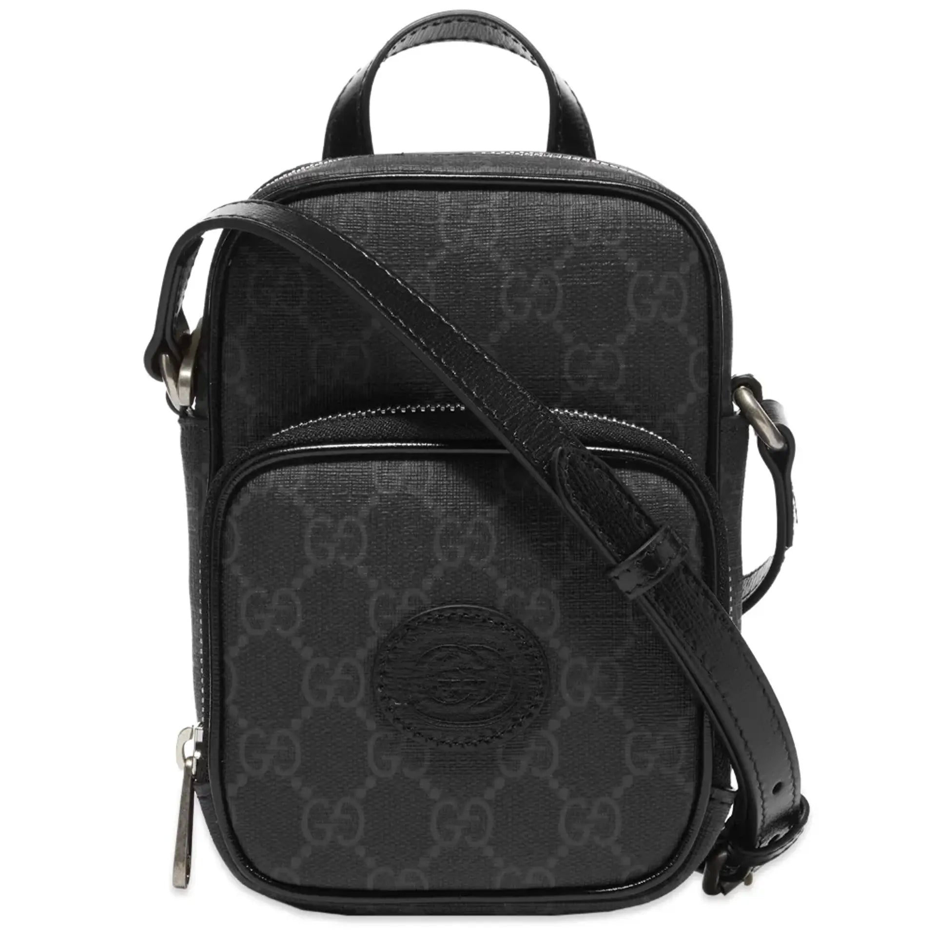 Bolso bandolera Gucci GG Supreme negro