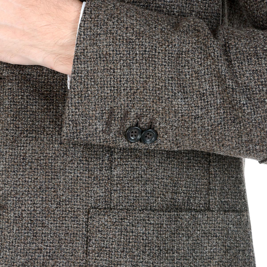 Corneliani Mens Jacket Long Sleeves Grey