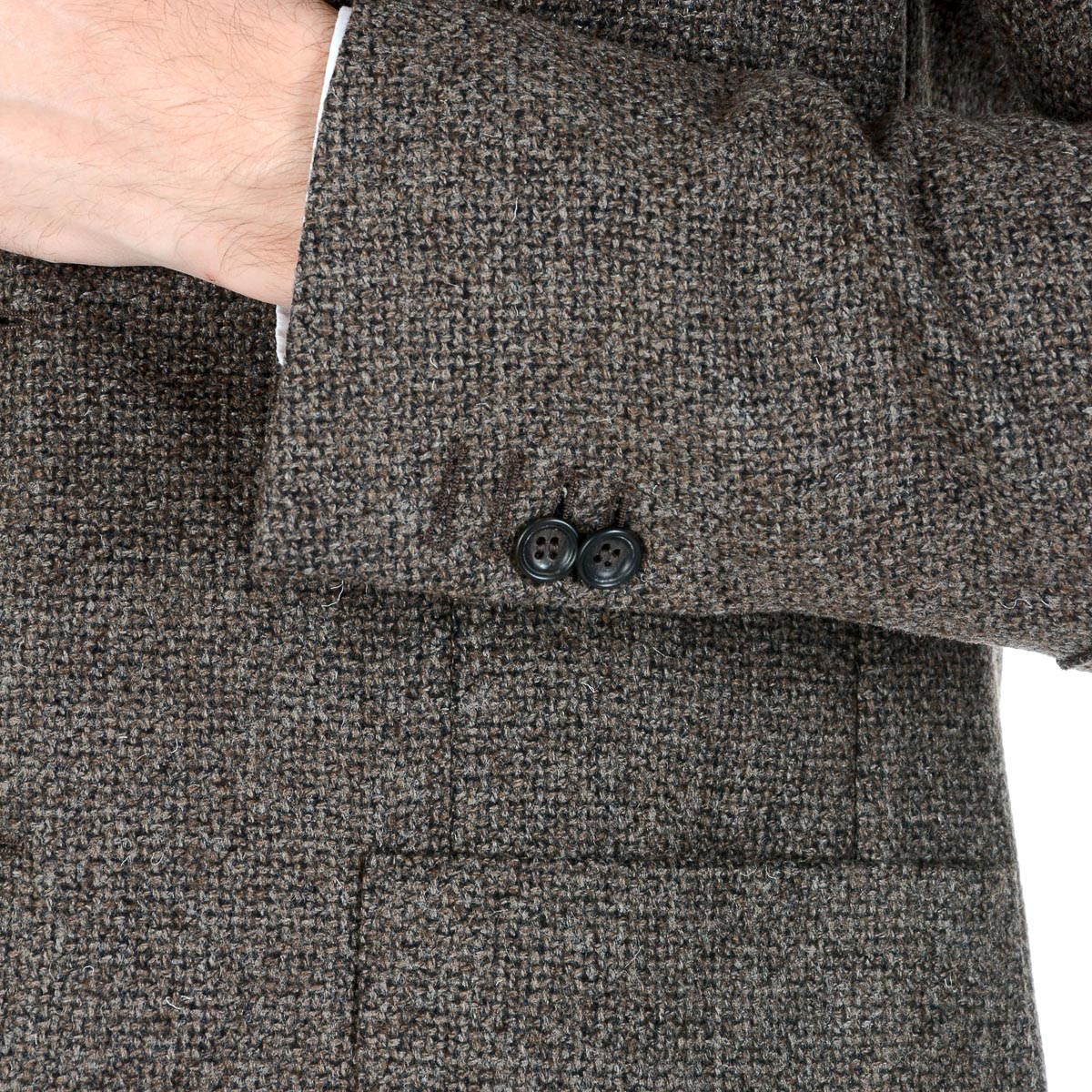 Corneliani Mens Jacket Long Sleeves Grey