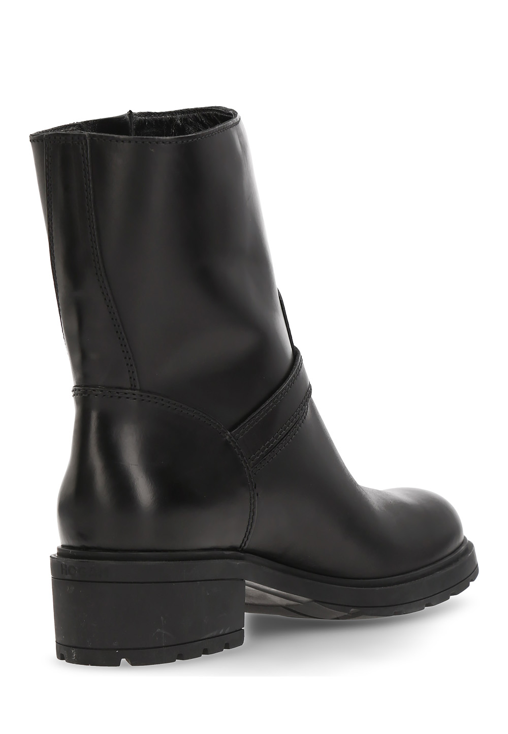 Hogan Womens Short Boot Black HXW0830L940008NB999
