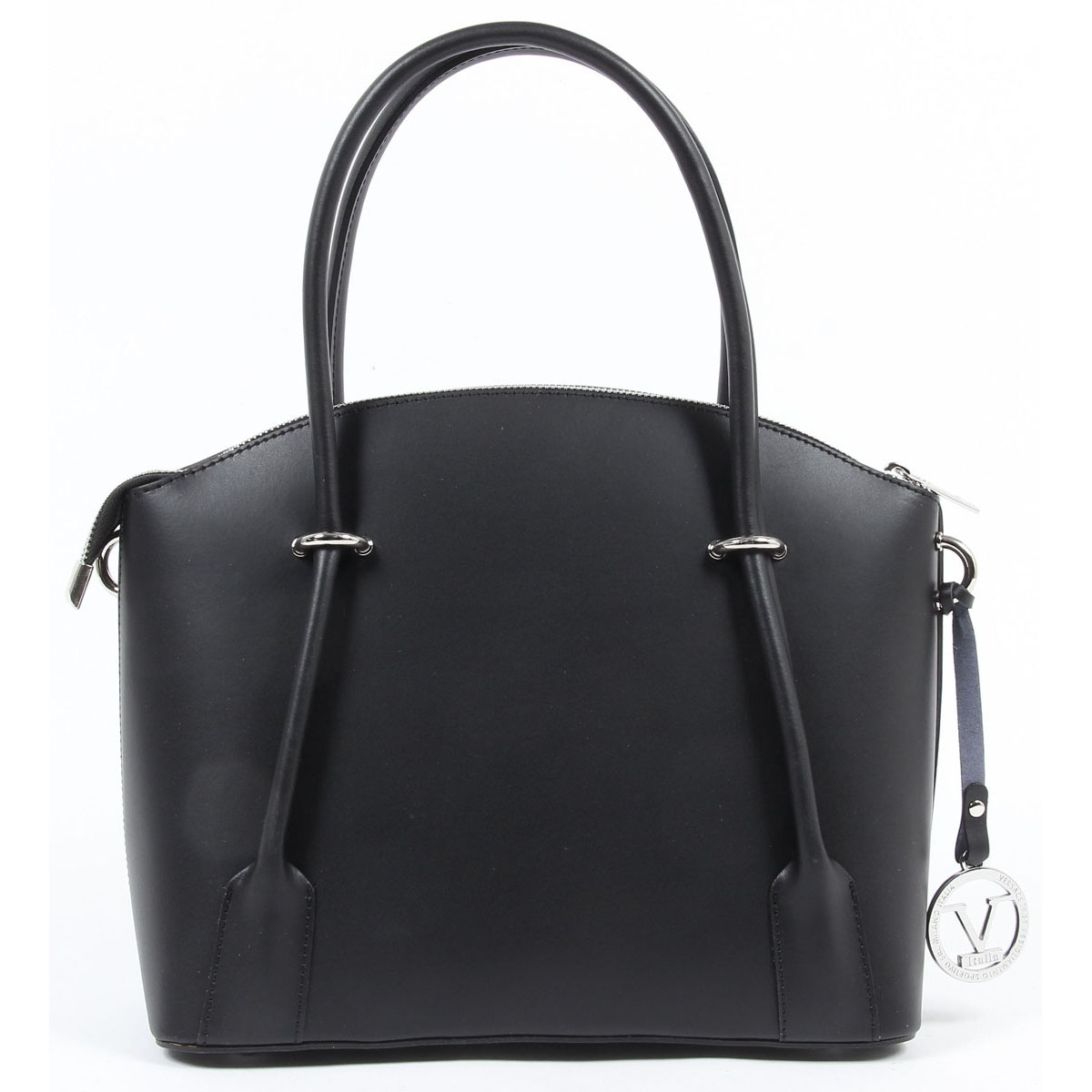 Bolso de mano para mujer V 1969 Italia V003-S RUGA NERO