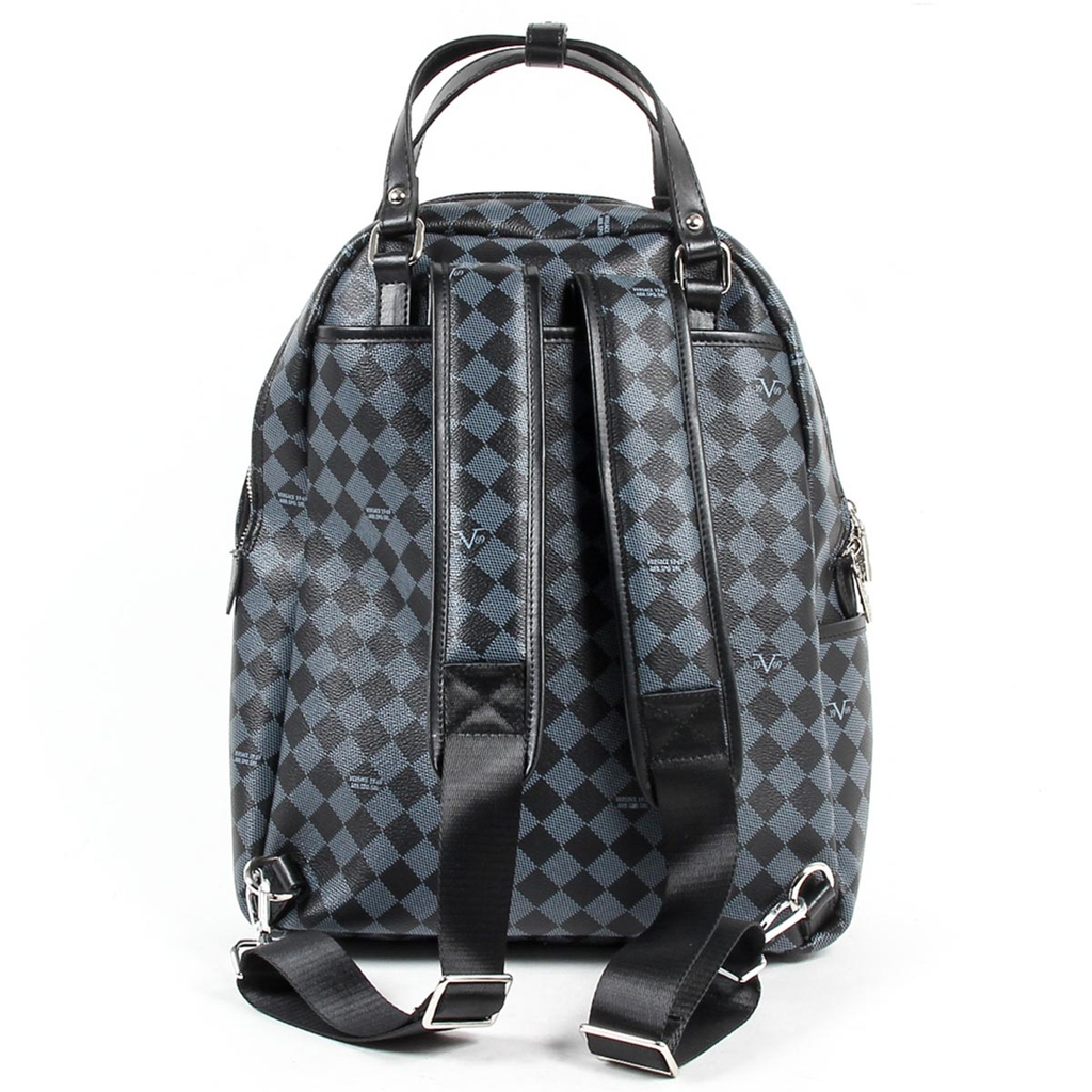 Mochila de moda para hombre V 1969 Italia V1969016 GRIS NEGRO