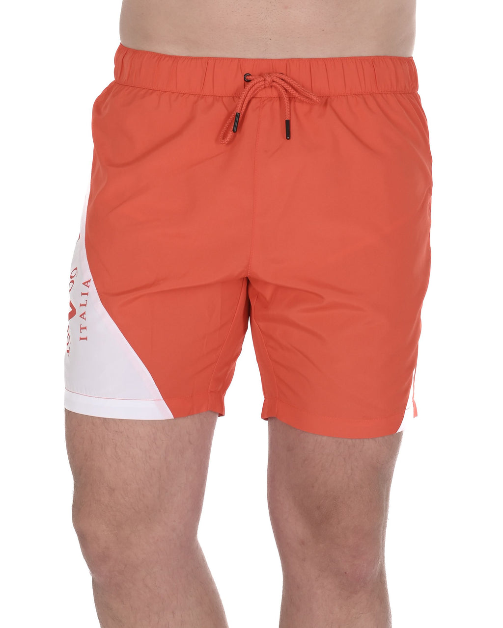 19V69 Italia Mens Swimwear Trunk VSC1MBM03 GRENADINE