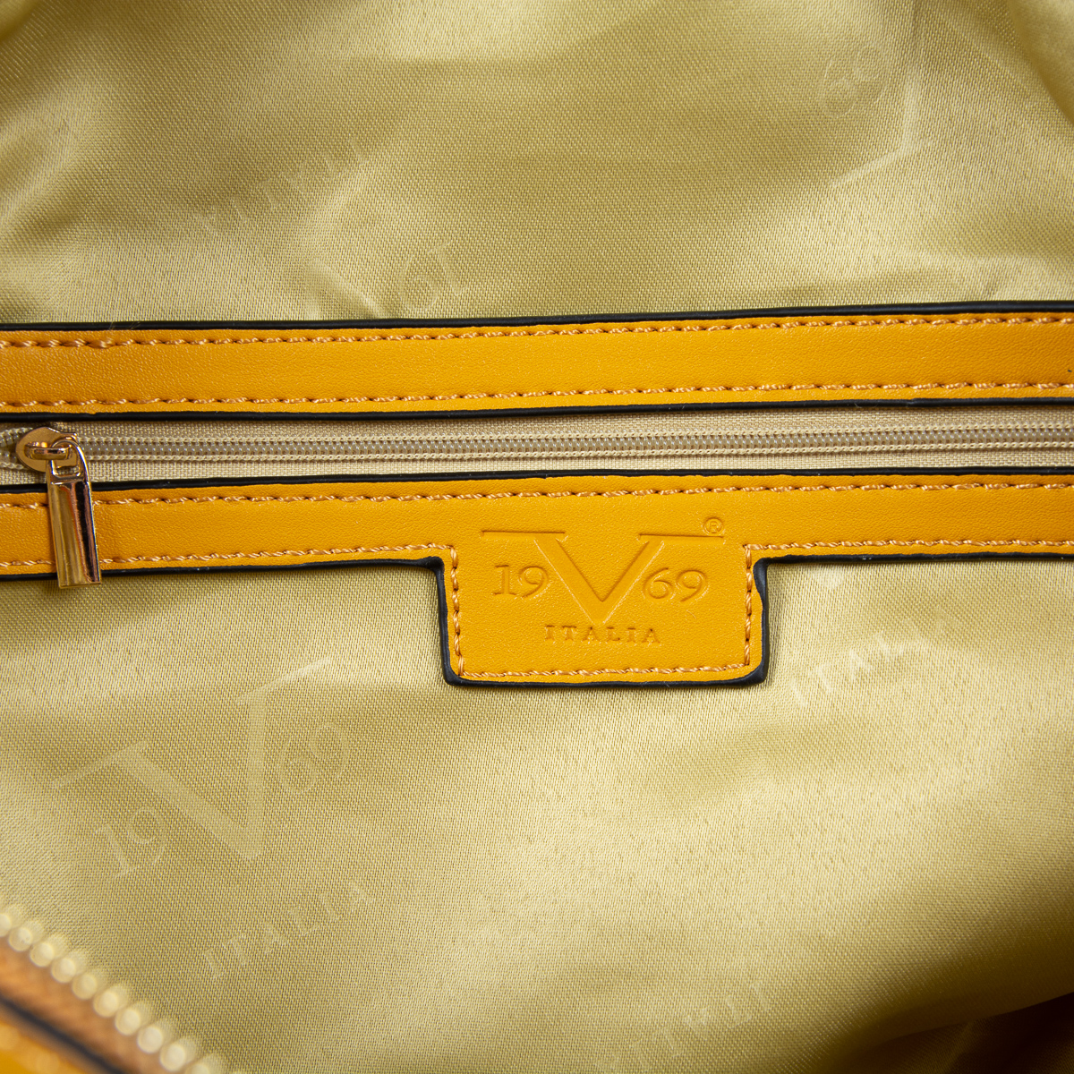 Bolso de mano para mujer V 1969 Italia marrón GIULIA