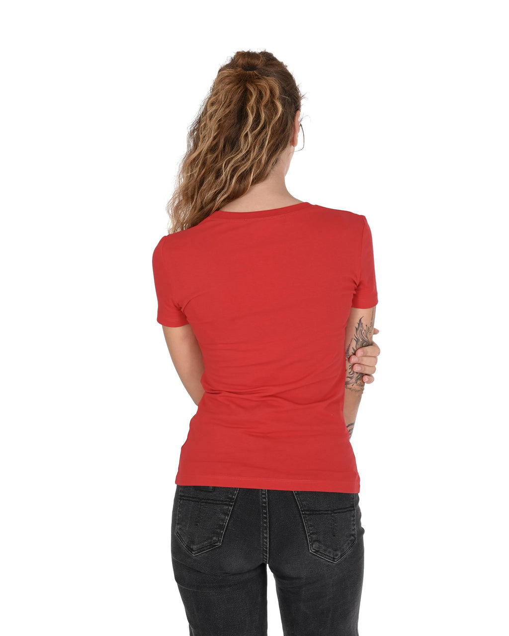 Camiseta Love Moschino para mujer W 4 H19 80 E 1951 O97 ROJO
