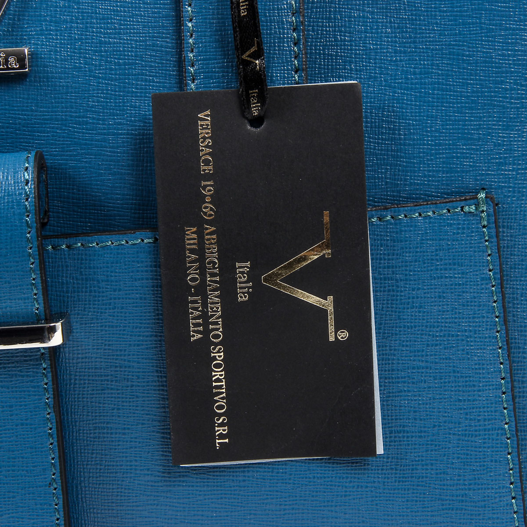 V 1969 Italia Bolso Mujer V006-S SAFFIANO PETROLIO