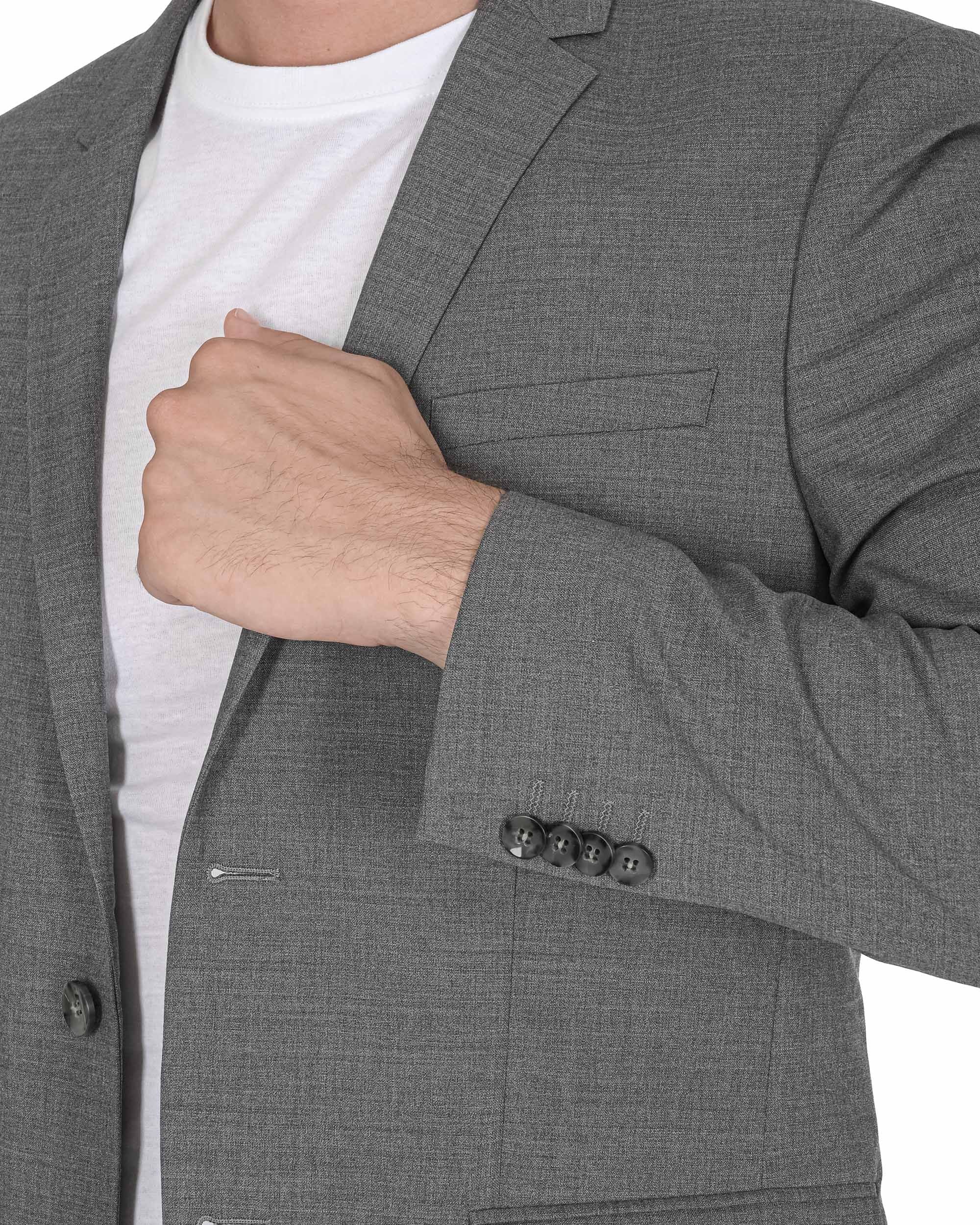 Calvin Klein Mens Blazer Grey K1EK101790033