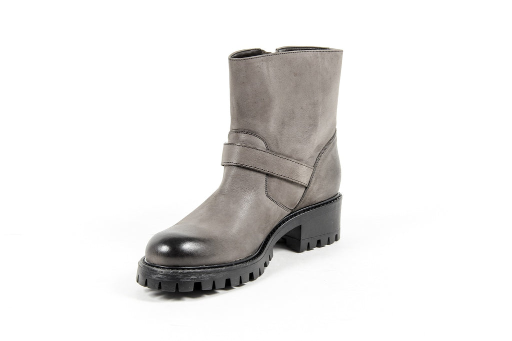 Bota corta para mujer V 1969 Italia B1441 NABUK TORTORA