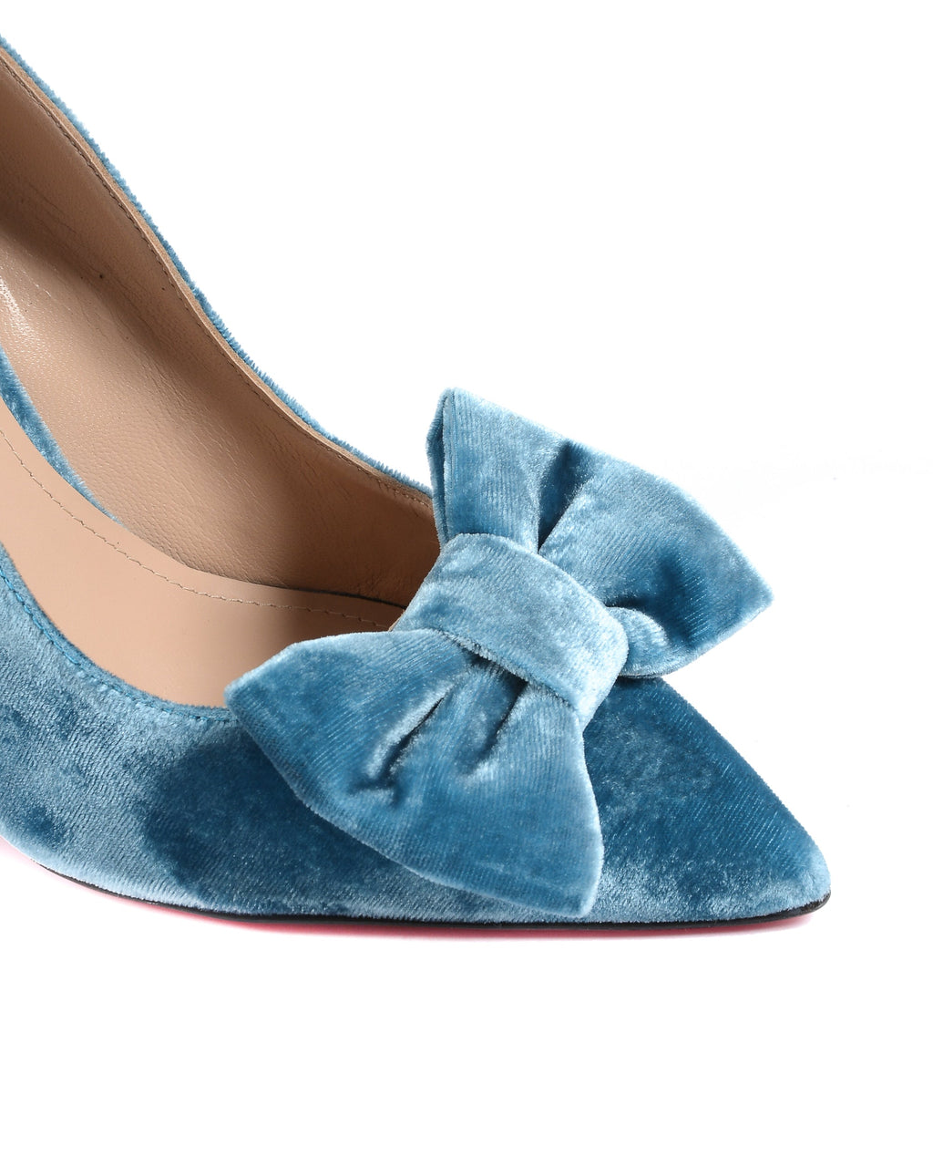 Zapatos de salón con lazo de terciopelo para mujer - Sky