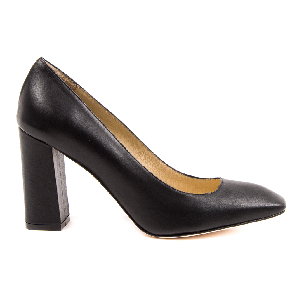 V 1969 Italia Zapatos de salón para mujer negros CAROLINE