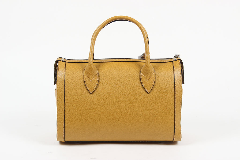 Bolso de mano para mujer V 1969 Italia V014 S MOSTAZA
