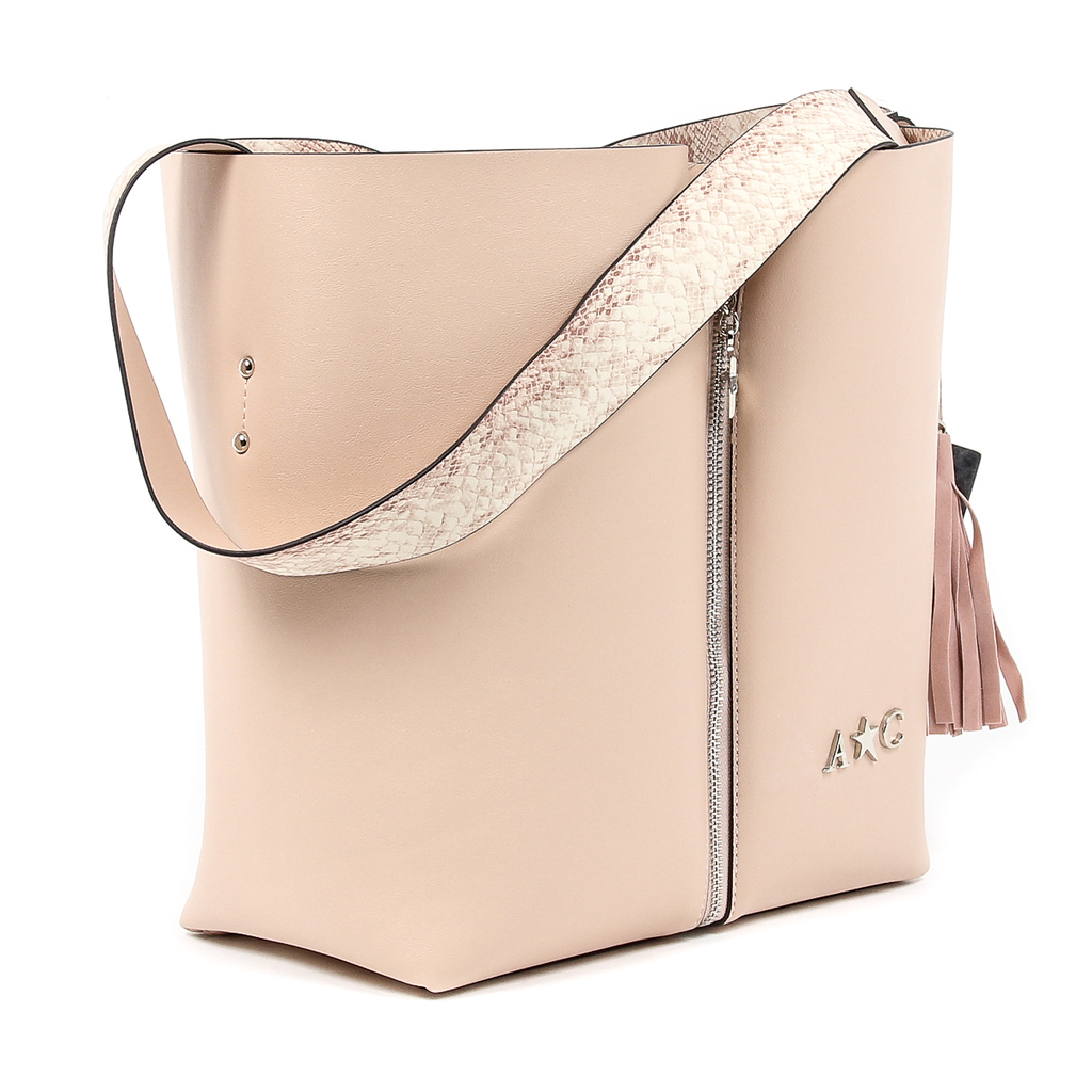 Andrew Charles Womens Handbag Pink JANE