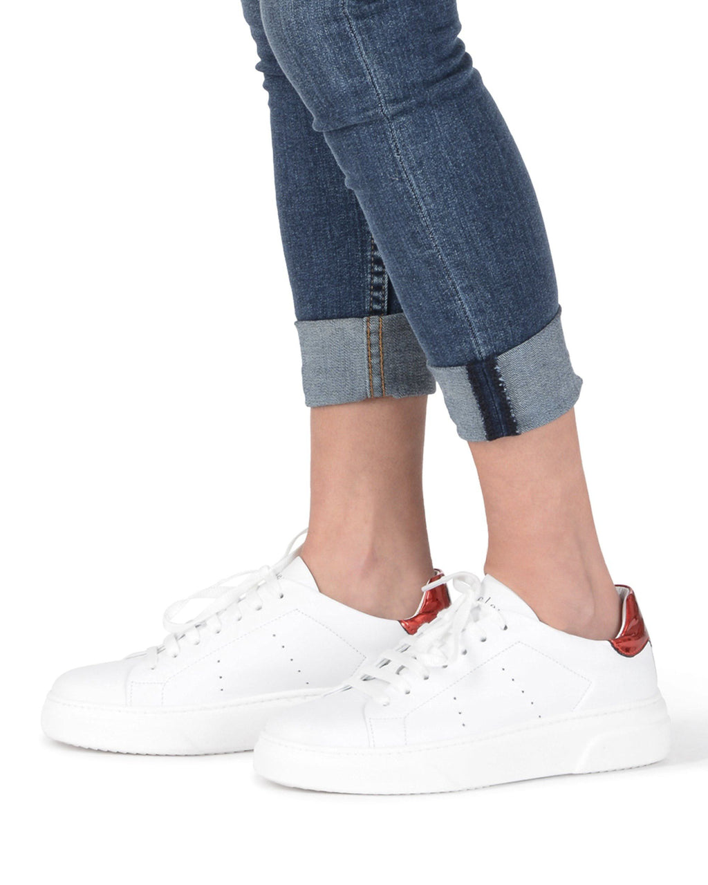 Zapatillas Runaround - Blanco/Rojo