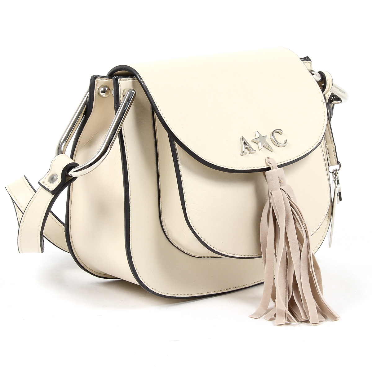 Bolso de mano para mujer Andrew Charles Beige JOURNEY