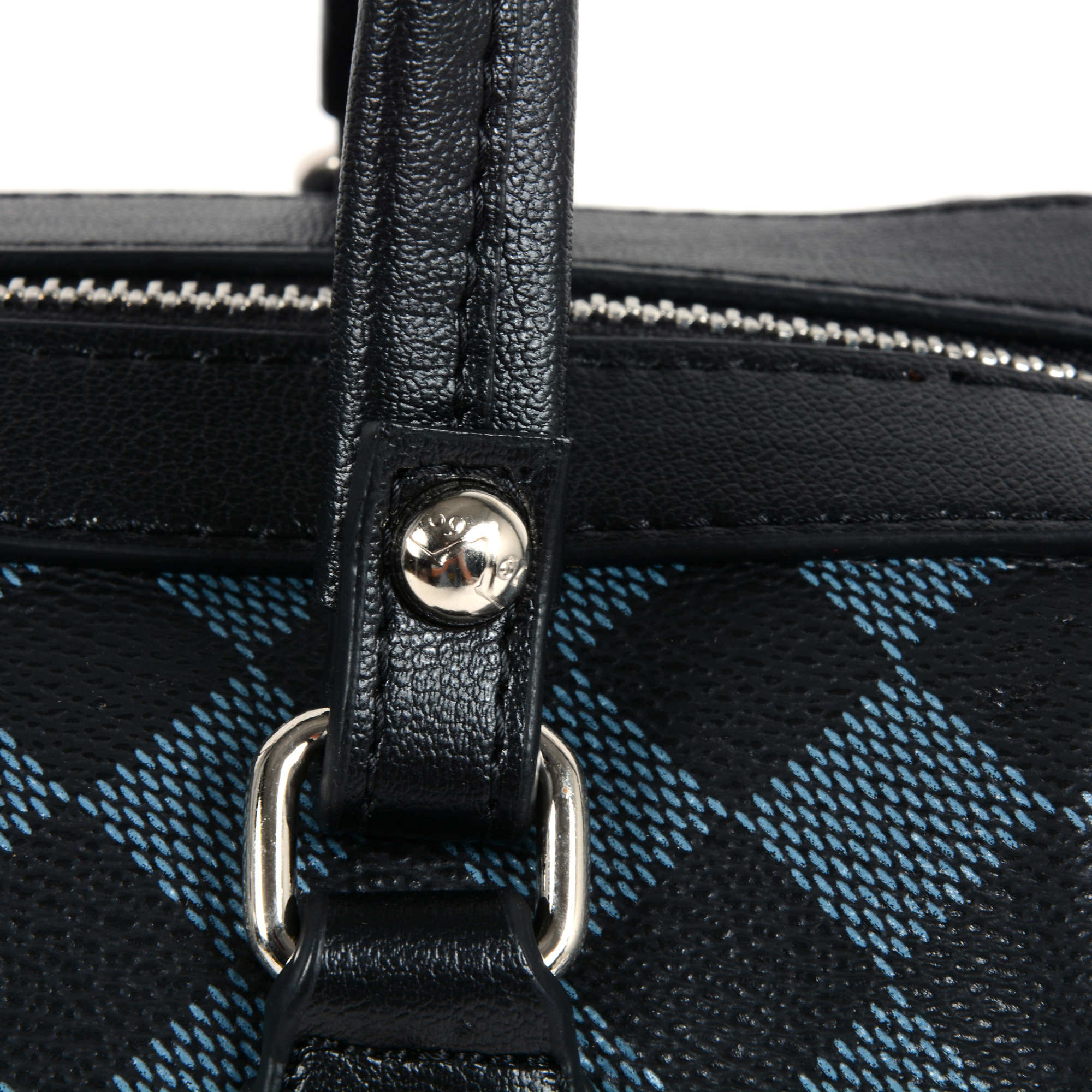 V 1969 Italia Womens Handbag Blue KANSAS