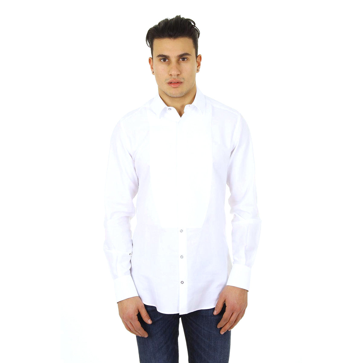 Camisa Dolce & Gabbana de manga larga para hombre G5CN2T FB5L2 W0800