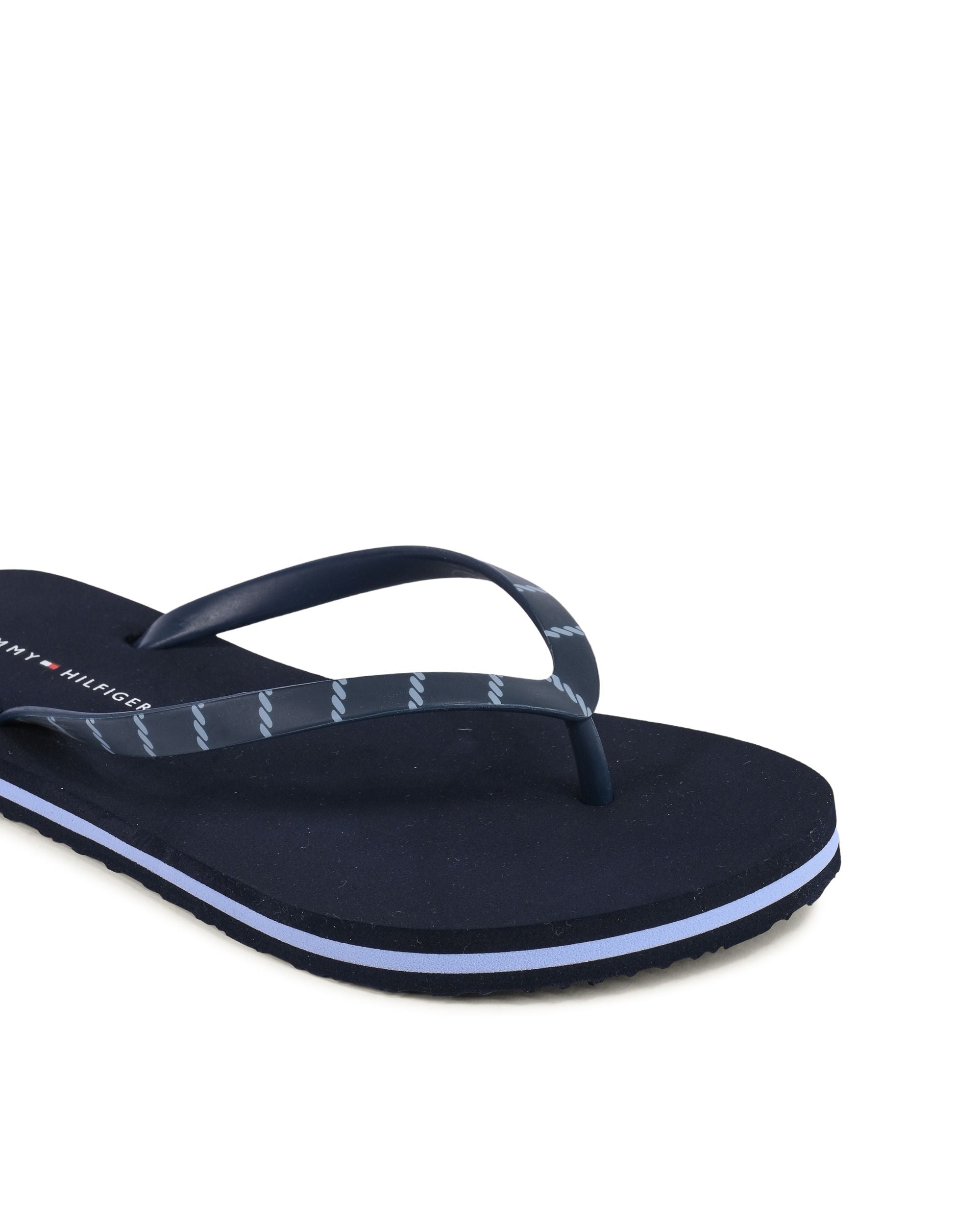 Chanclas Tommy Hilfiger para mujer, color azul, FW0FW07141DW6