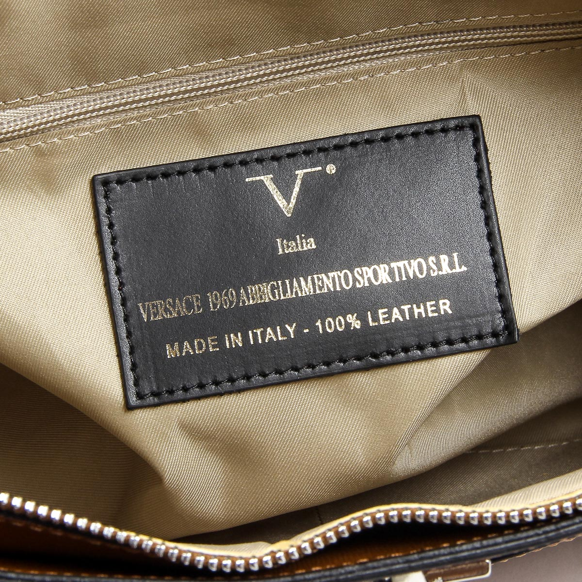 V 1969 Italia Bolso de Mujer V006-S SAFFIANO CUOIO