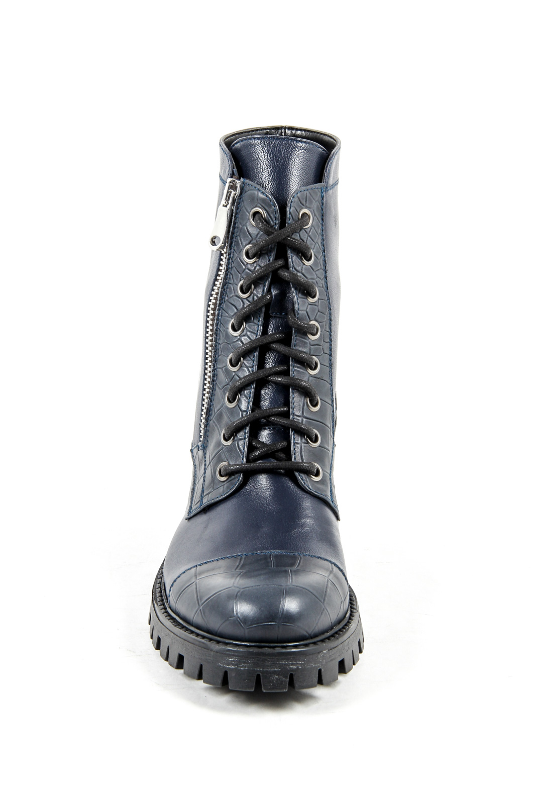 V 1969 Italia Womens Short Boot Blue STONE