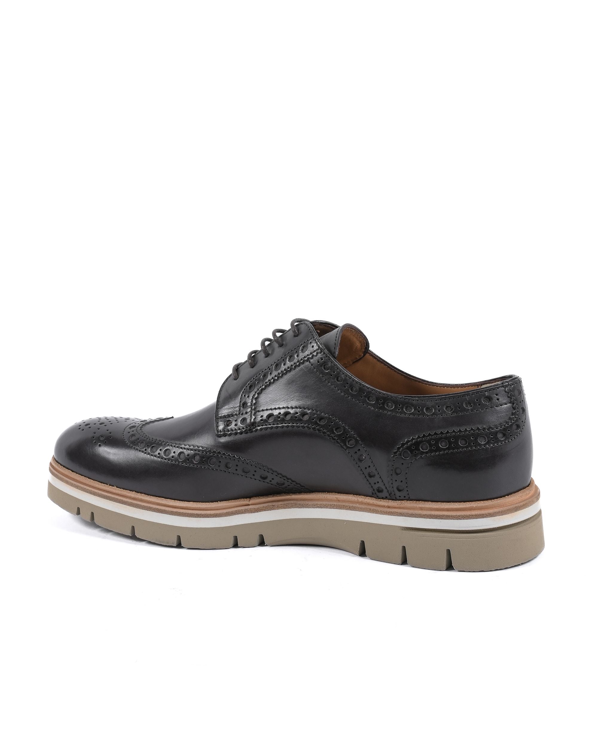 Zapatos brogue para hombre Dee Ocleppo EB131 VIT T MORO LUC GALLO