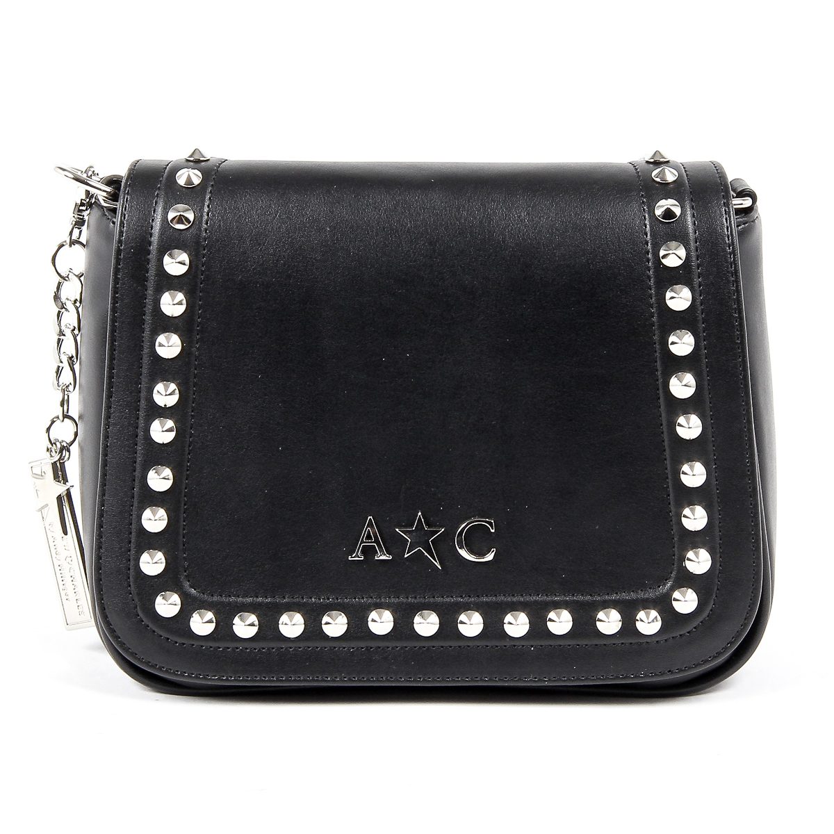 Bolso de mano Andrew Charles para mujer, color negro, SKYLA