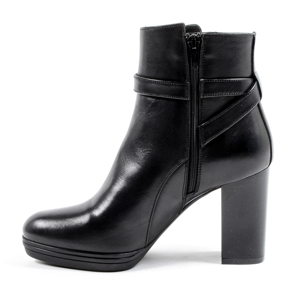 V 1969 Italia - Botines de tacón para mujer, color negro, SAMANTHA