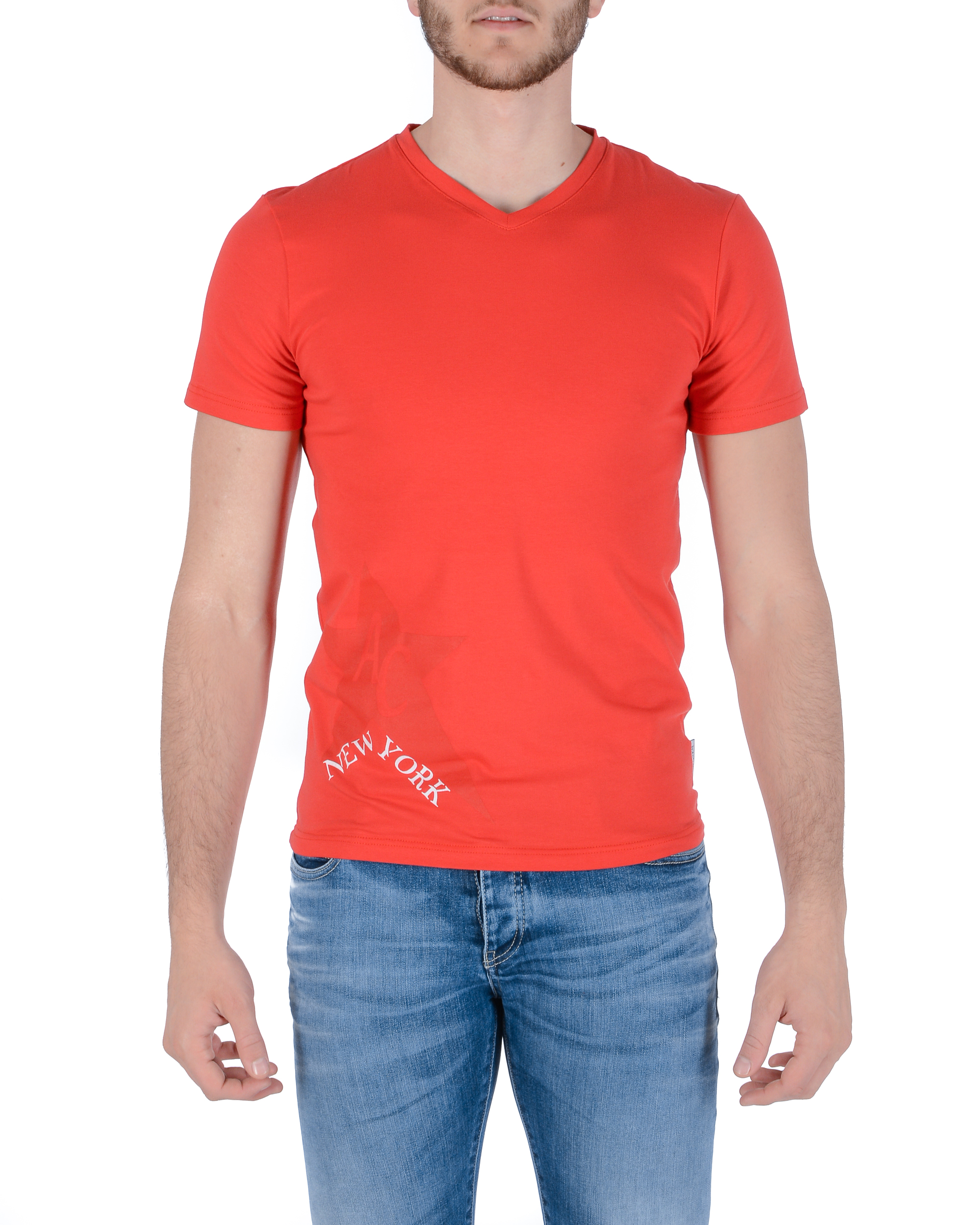 Camiseta para hombre Andrew Charles KENAN RED S6