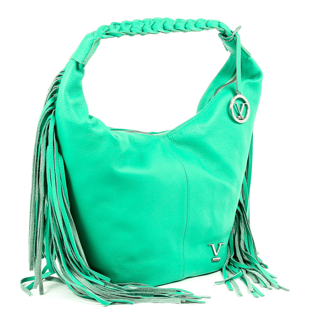 V 1969 Italia Womens Handbag Green OSLO