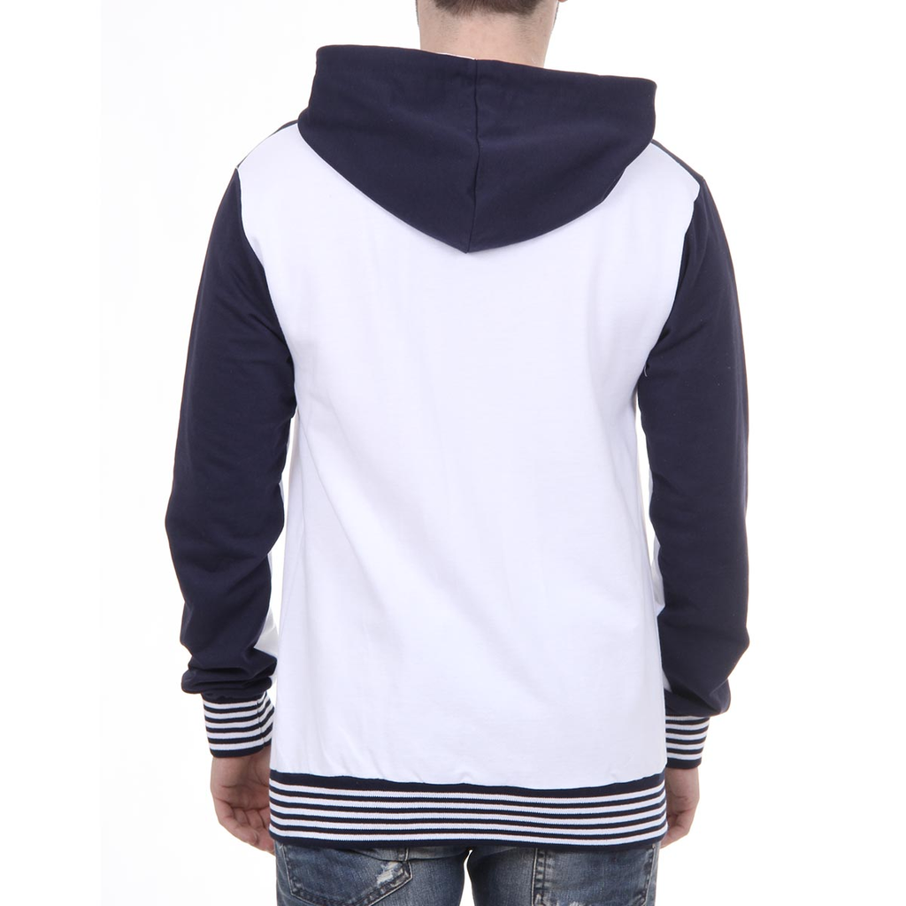 Sudadera con capucha y cremallera de manga larga para hombre del Ufford & Suffolk Polo Club