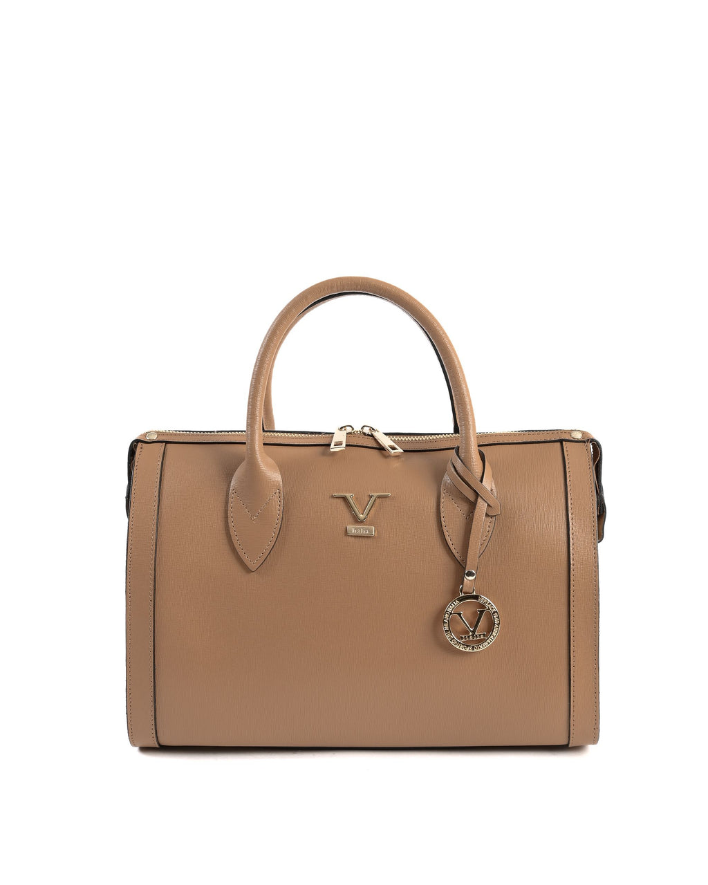 Bolso Mujer V Italia Tan V014-G SAFFIANO CUOIO CHIARO