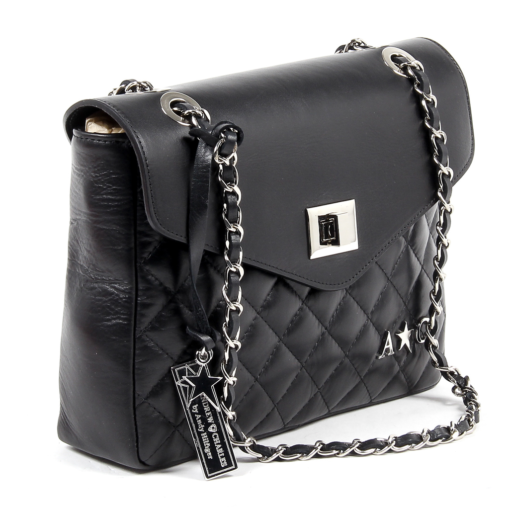 Andrew Charles Womens Handbag Black AZALEA